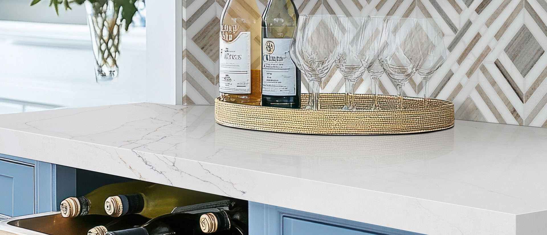 CALACATTA ABEZZO Q- QUARTZ FROM MSI™