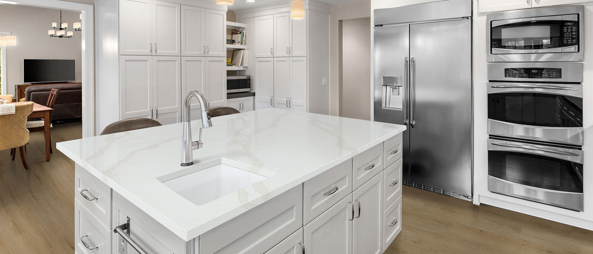 CALACATTA BELAROS Q- QUARTZ FROM MSI™