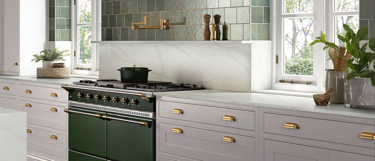 calacatta elysio kitchen countertops from msi