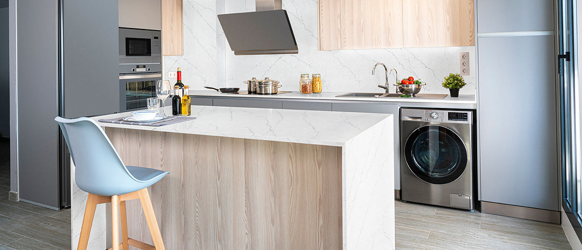 CALACATTA MIRAGGIO CIELO Q- Quartz from MSI™