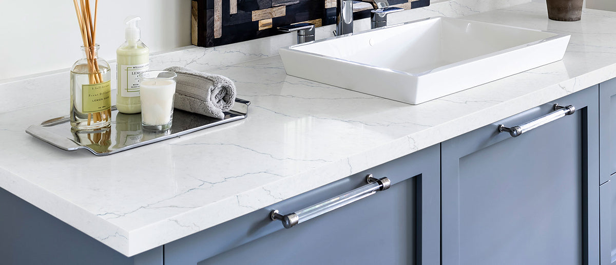 CALACATTA MIRAGGIO CIELO Q- Quartz from MSI™