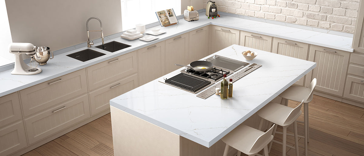 CALACATTA MIRAGGIO GOLD Q- Quartz from MSI™