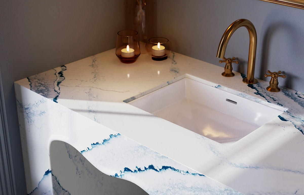 INVERNESS BRISTOL BAY™ Cambria Quartz | Luxury Series