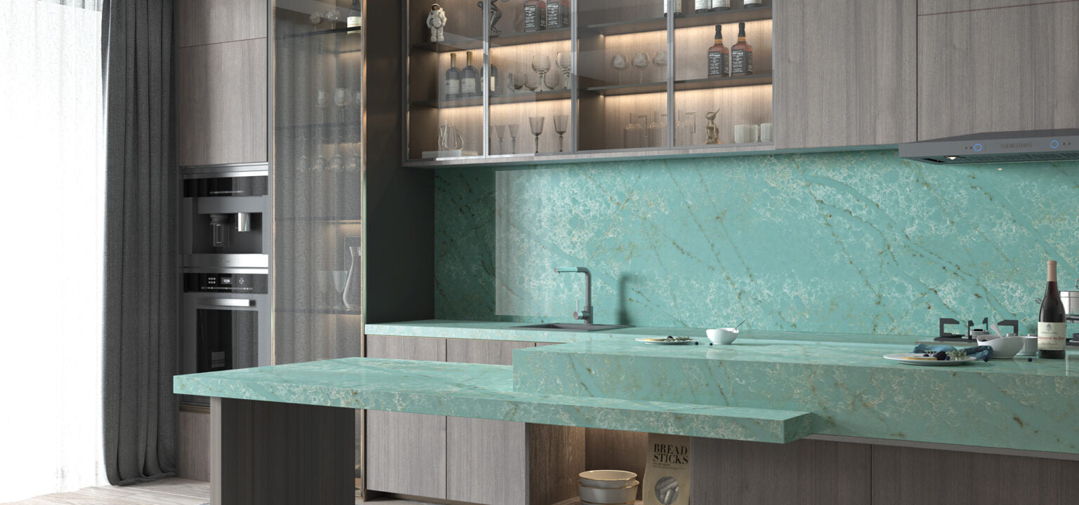Calacatta Emerald Variant Quartz