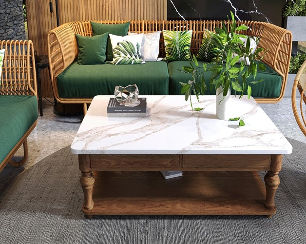 Vivalioro BQ8918 Vicostone Quartz coffee table top