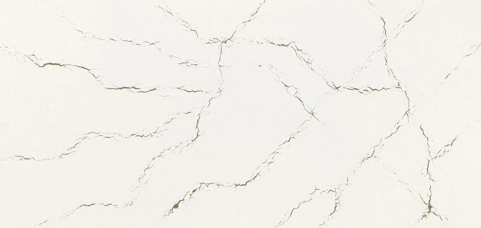 BERKSHIRE BRASS SATIN RIDGE Cambria Quartz slab