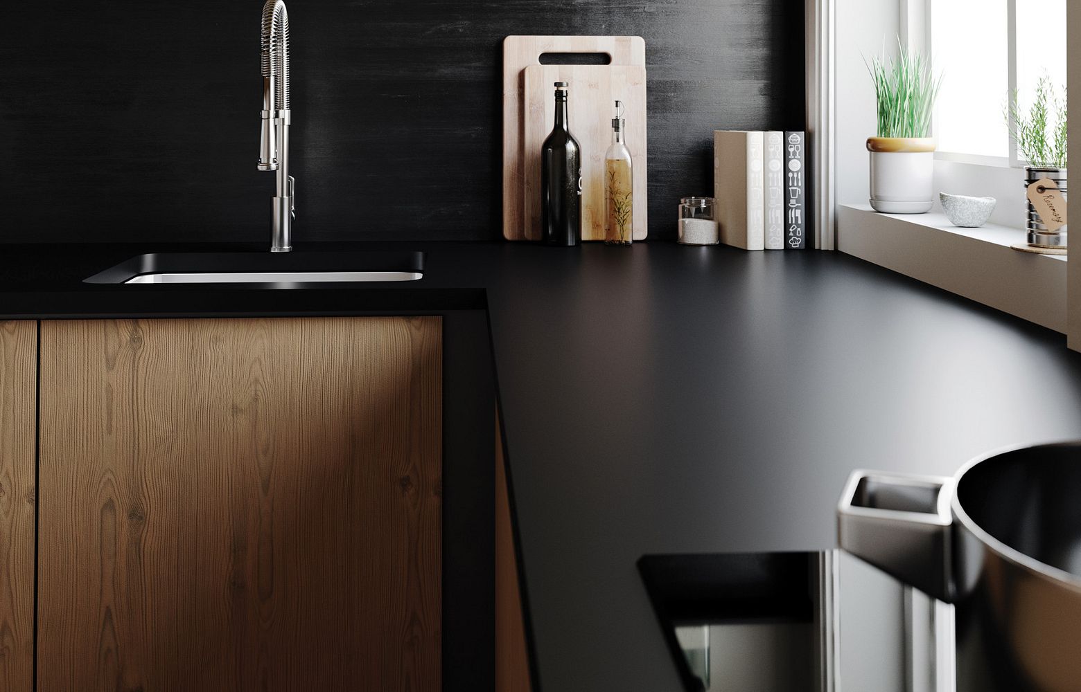 BLACKPOOL MATTE Cambria Quartz kitchen countertops