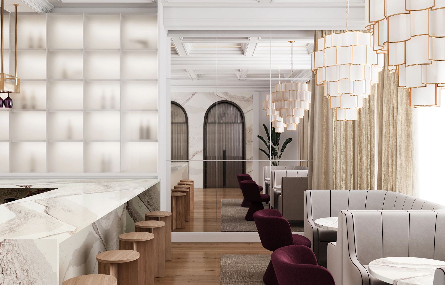 HAILEY Cambria Quartz bar countertops