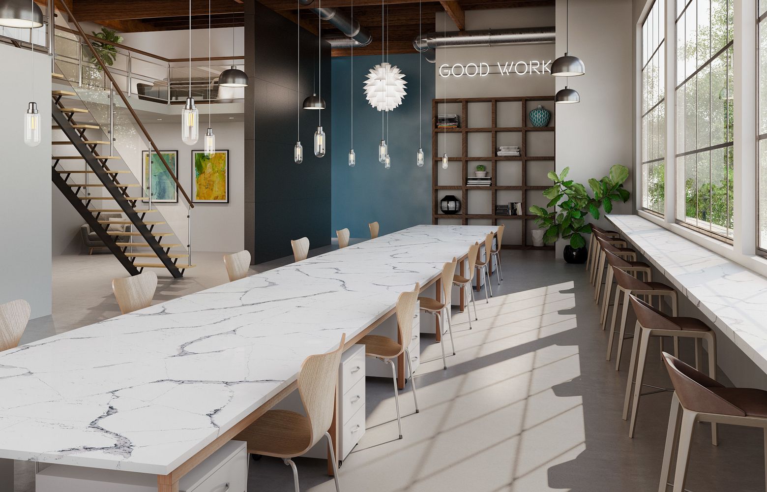 HARROGATE Cambria Quartz table top