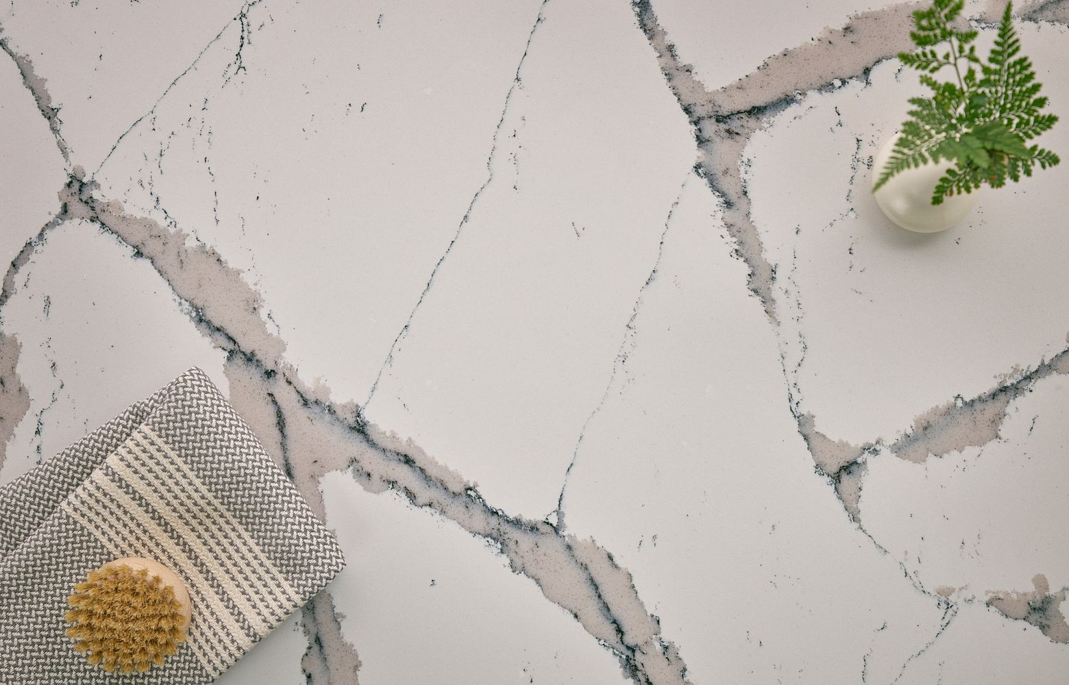 HARROGATE Cambria Quartz detailed bathroom