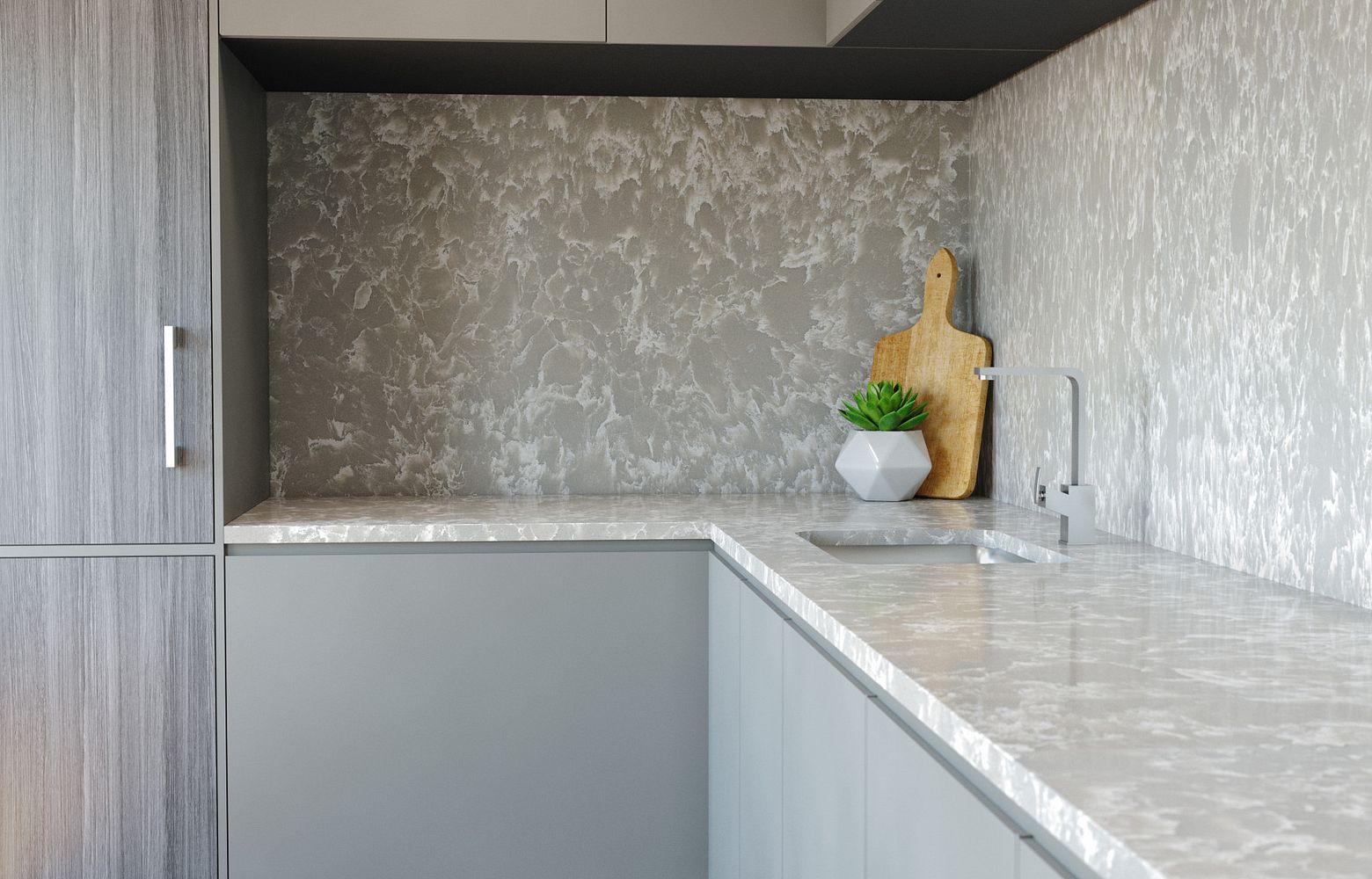 MYDDLETON Cambria Quartz countertops