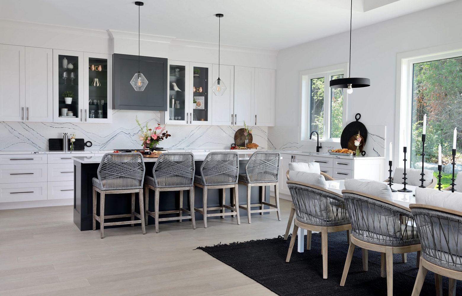portrush cambria quartz countertops with full backsplash