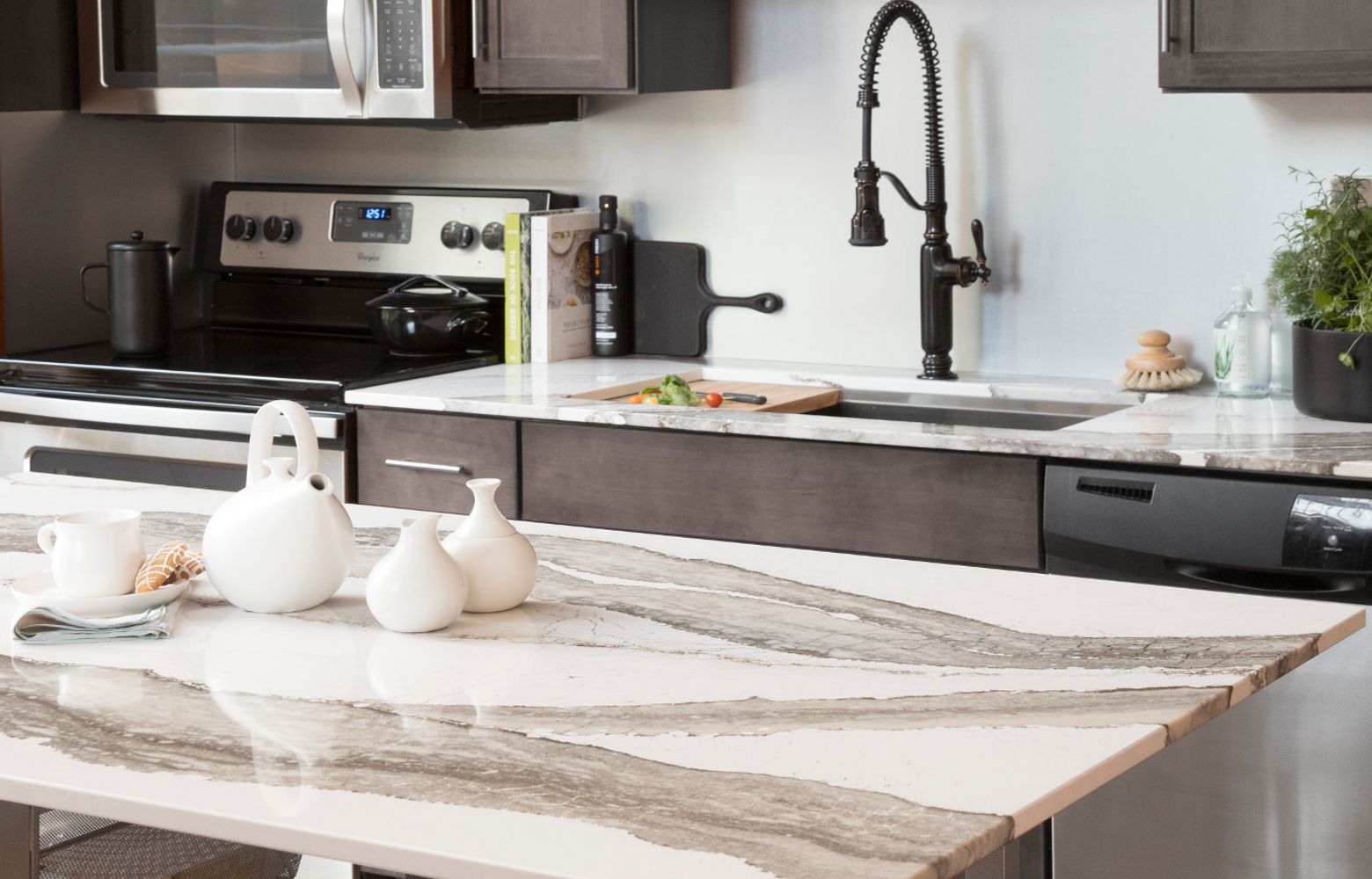 SKARA BRAE cambria quartz kitchen countertops