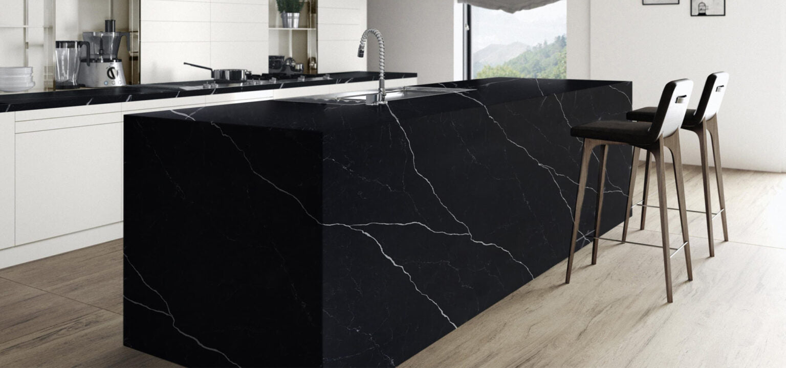 Nero Marquina Variant Quartz