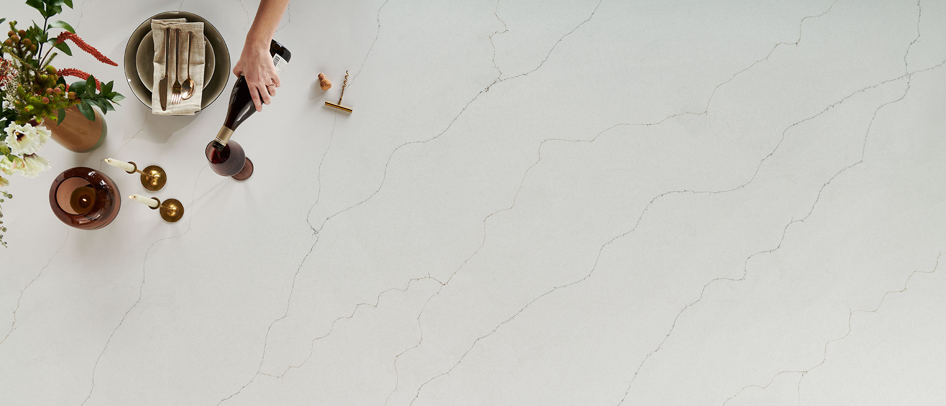 CALACATTA DUOLINA Q- QUARTZ FROM MSI™