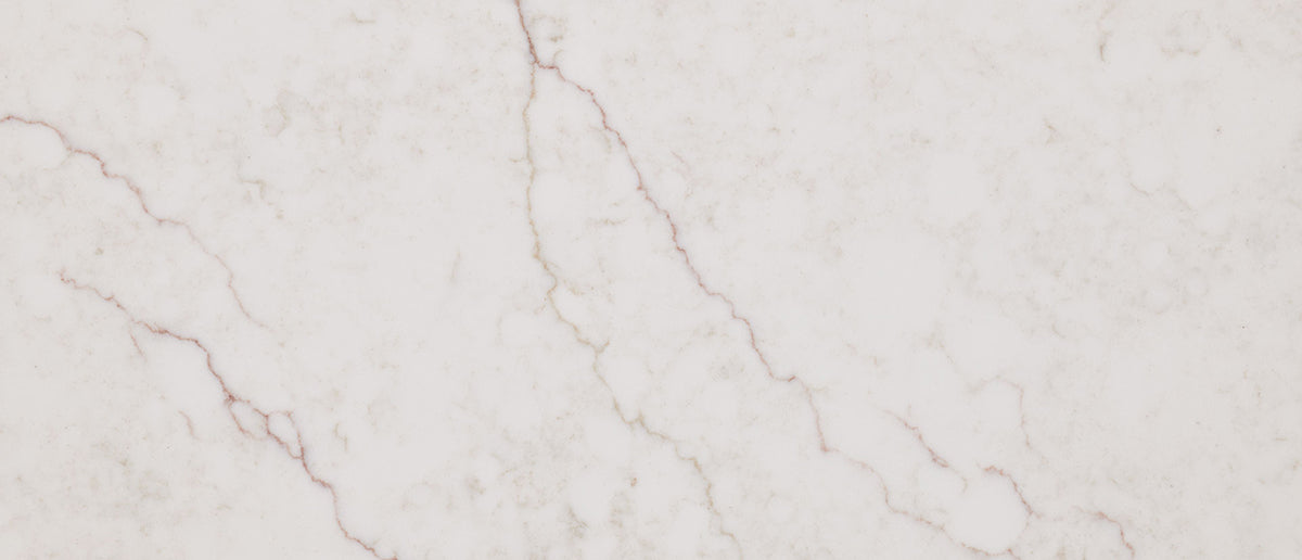 zoomed in slab of calacatta miraggio sienna quartz from msi
