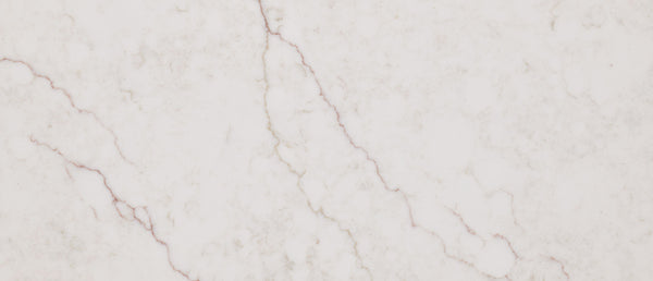 zoomed in slab of calacatta miraggio sienna quartz from msi