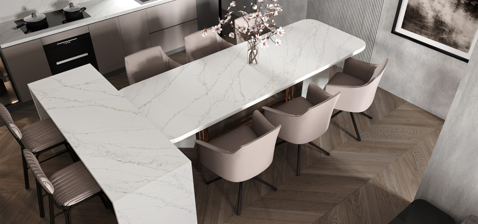Calacatta Aria Variant Quartz