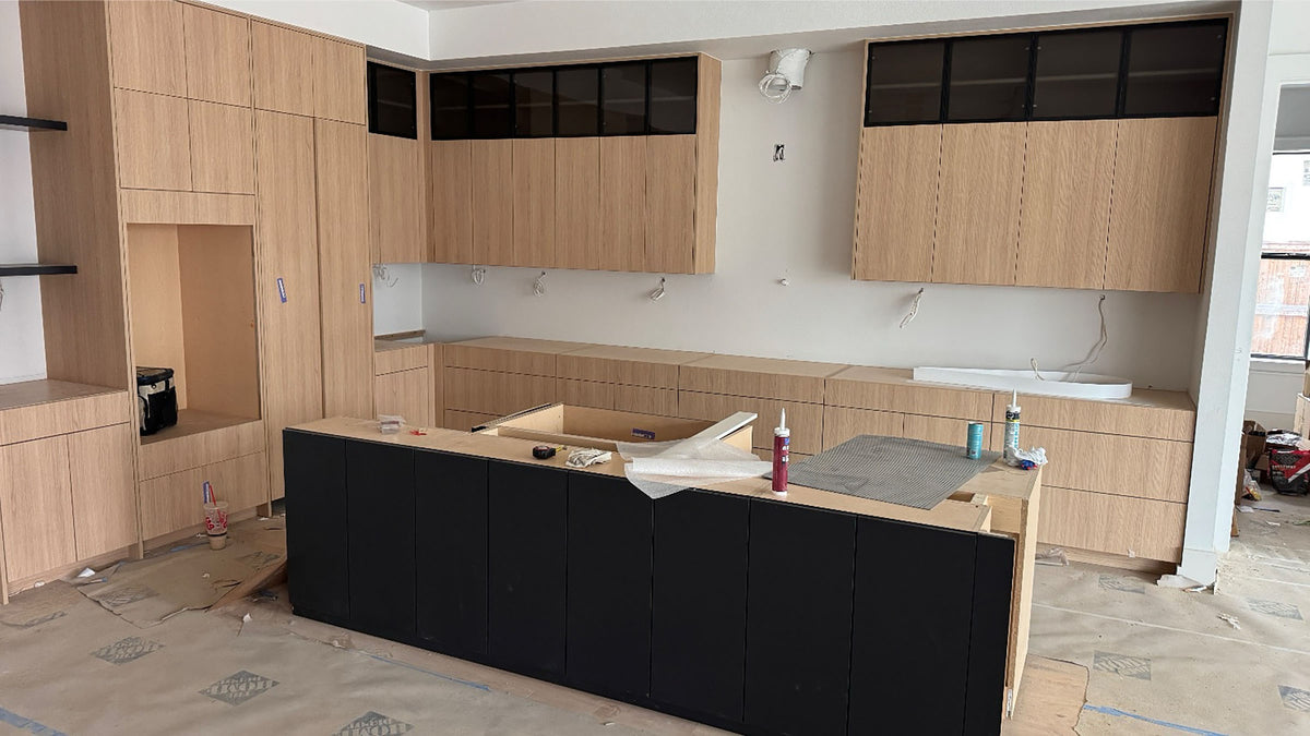 Modern Kitchen Remodel in Frisco, TX by Granite Republic project photo 2