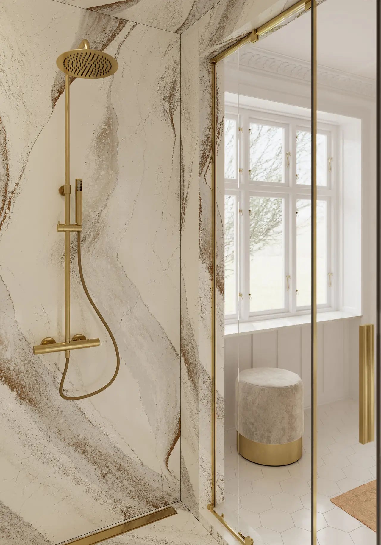WINDSOR BRASS™ Cambria Quartz | Grandeur Series