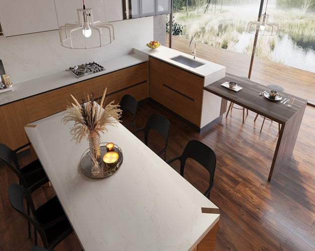 Calacatta Caldia BQ8926 Vicostone Quartz kitchen countertops