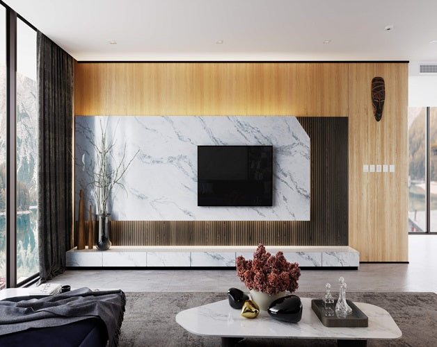 Amarcord BQ9500 Vicostone Quartz | Exotic Collection wall application