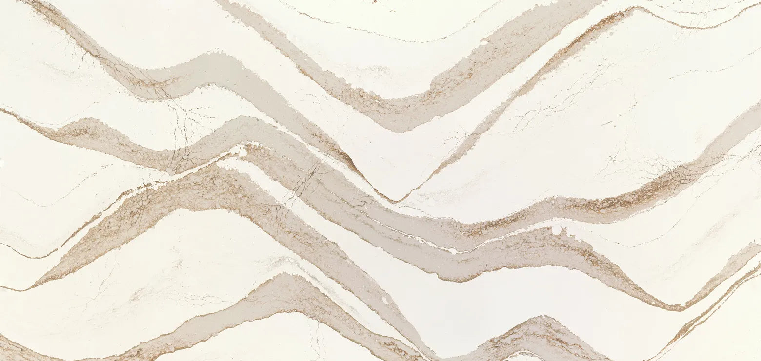 BRITTANICCA GOLD COOL Cambria Quartz | Luxury Series