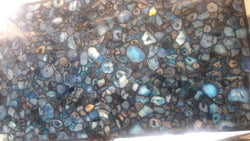 Blue Agate Crystal Countertop 