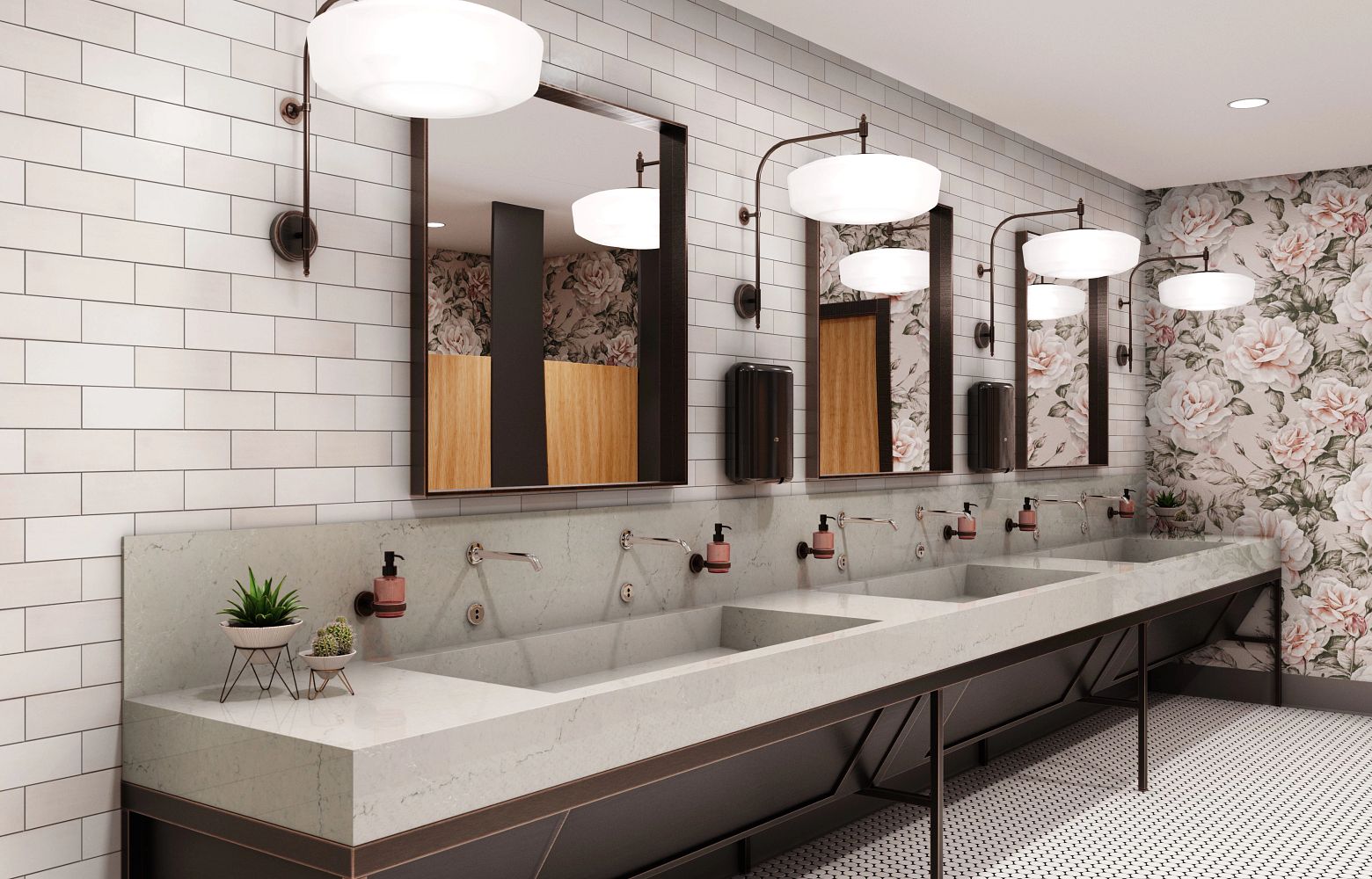 ST. GILES Cambria Quartz bathroom countertops