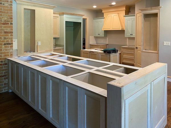 Rhino White Marble Kitchen Countertops in McKinney, TX – Granite Republic