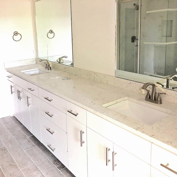 White Quartz Bath 