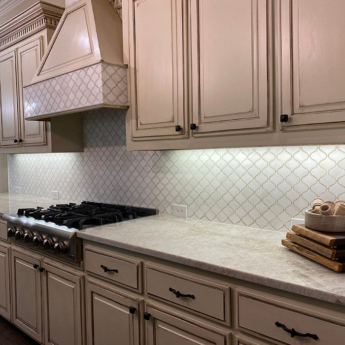 Taj Mahal Quartzite Kitchen Countertops Project in Frisco, TX